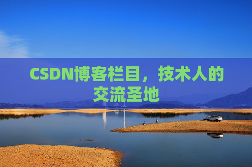 CSDN博客栏目,技术人的交流圣地